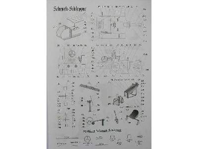 Niemiecki samolot myśliwski Lippisch P.13 + ciągnik lotniskowy. - zdjęcie 8