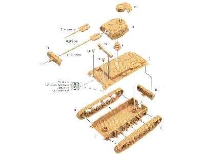 Pz. Kpfw. III Ausf. J - 2 modele do szybkiego złożenia - zdjęcie 7