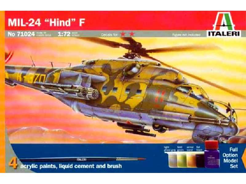 MiL-24 Hind F z farbami i klejem - zdjęcie 1