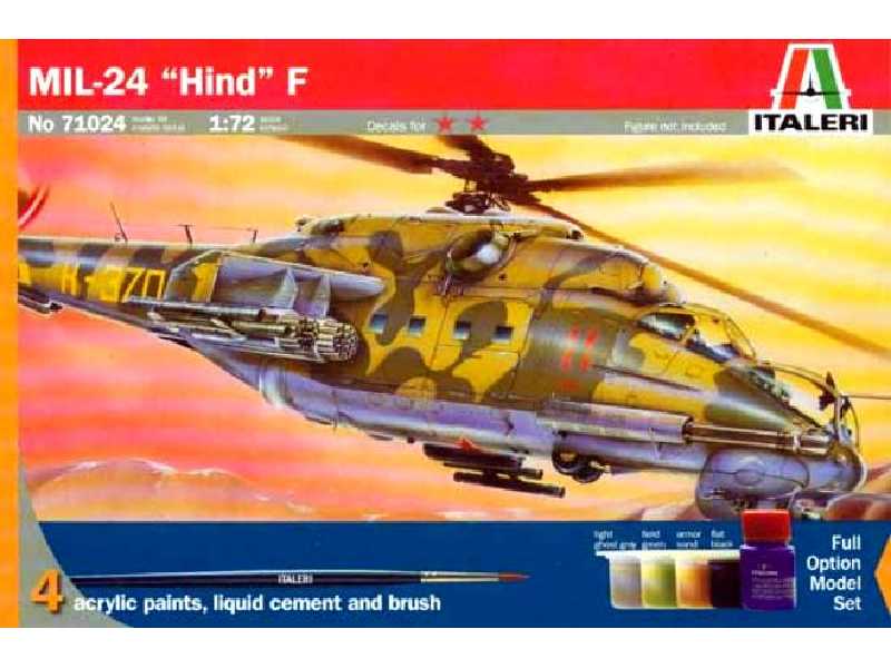 MiL-24 Hind F z farbami i klejem - zdjęcie 1 MiL-24 Hind F z farbami i klejem - zdjęcie 1