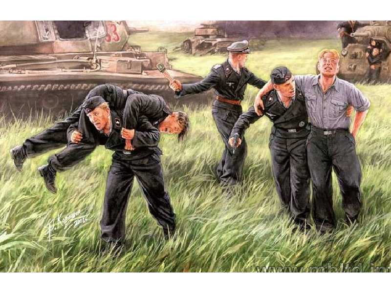 Niemiecka załoga czołgu - Kursk, 1943 - zdjęcie 1 Niemiecka załoga czołgu - Kursk, 1943 - zdjęcie 1