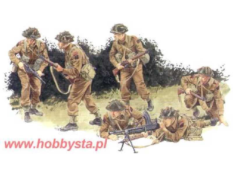 Figurki British Infantry - Normandy 1944 - zdjęcie 1 Figurki British Infantry - Normandy 1944 - zdjęcie 1