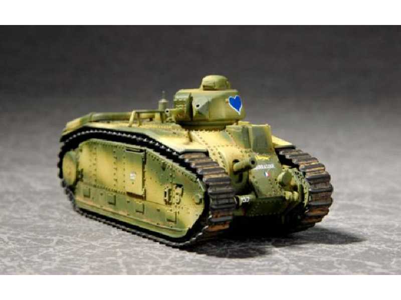 Czołg francuski Char B1 Bis - zdjęcie 1 Czołg francuski Char B1 Bis - zdjęcie 1