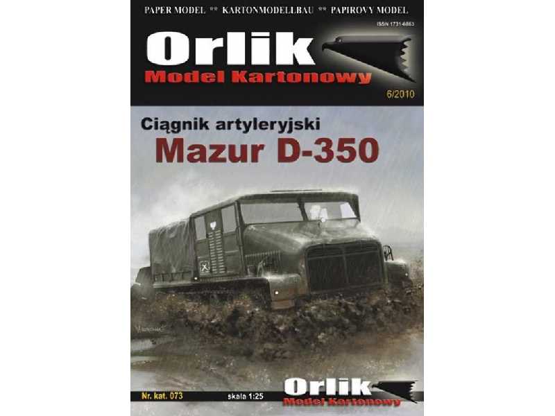 Ciągnik artyleryjski Mazur D-350 - zdjęcie 1 Ciągnik artyleryjski Mazur D-350 - zdjęcie 1
