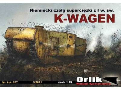 Niemiecki czołg superciężki K-Wagen - zdjęcie 1