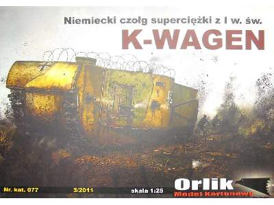 Niemiecki czołg superciężki K-Wagen - zdjęcie 7