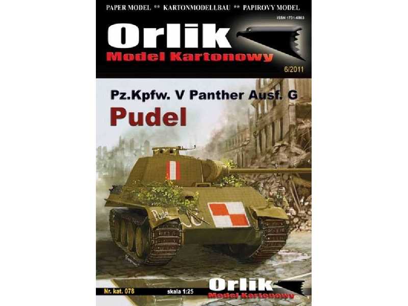 Pz.Kpfw. V Panther Ausf.G PUDEL - zdjęcie 1 Pz.Kpfw. V Panther Ausf.G PUDEL - zdjęcie 1