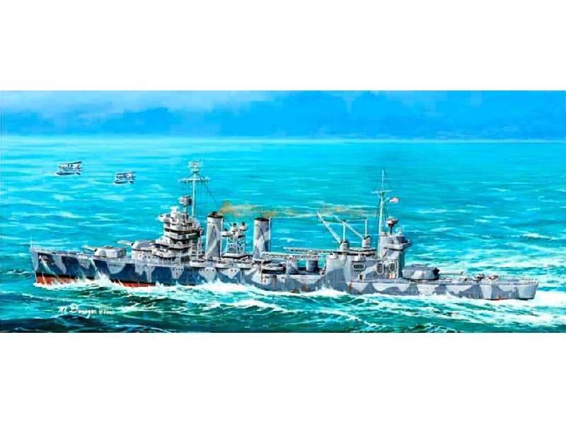 USS Tuscaloosa CA-37 - zdjęcie 1 USS Tuscaloosa CA-37 - zdjęcie 1