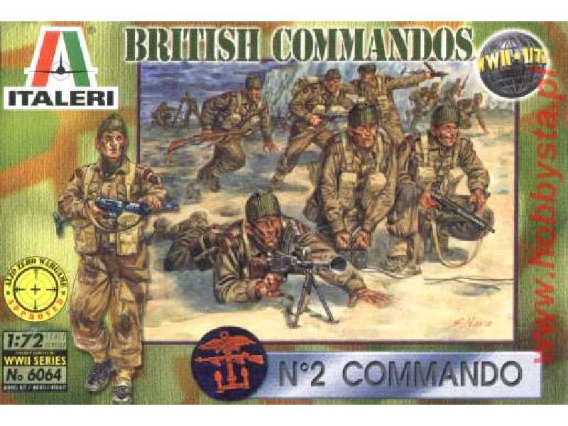 Figurki - British Commandos No. 2 COMMANDO - zdjęcie 1 Figurki - British Commandos No. 2 COMMANDO - zdjęcie 1