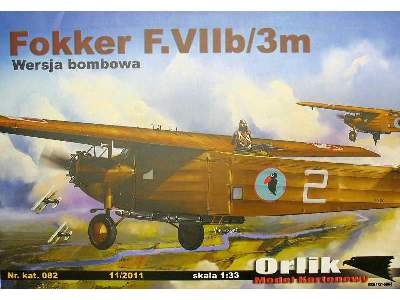 Samolot bombowy Fokker F.VIIb/3m - zdjęcie 2