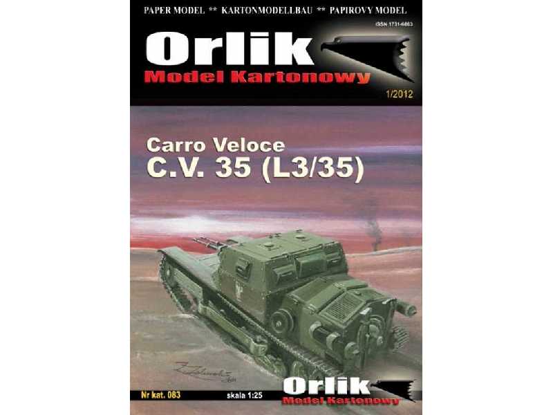 Carro Veloce C.V. 35 (L3/35) - zdjęcie 1 Carro Veloce C.V. 35 (L3/35) - zdjęcie 1