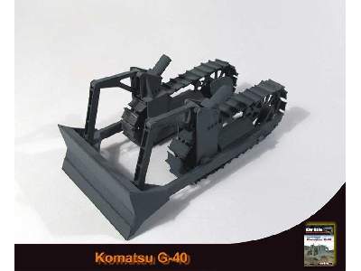 Japoński buldożer KOMATSU G-40 - zdjęcie 5
