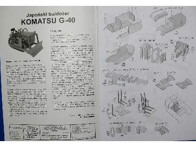 Japoński buldożer KOMATSU G-40 - zdjęcie 20