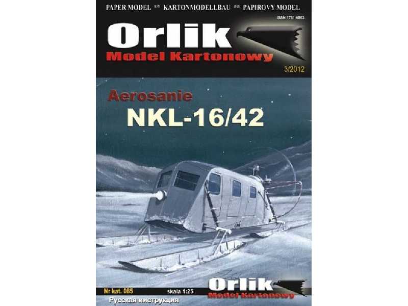 Aerosanie NKL-16/42 - zdjęcie 1 Aerosanie NKL-16/42 - zdjęcie 1