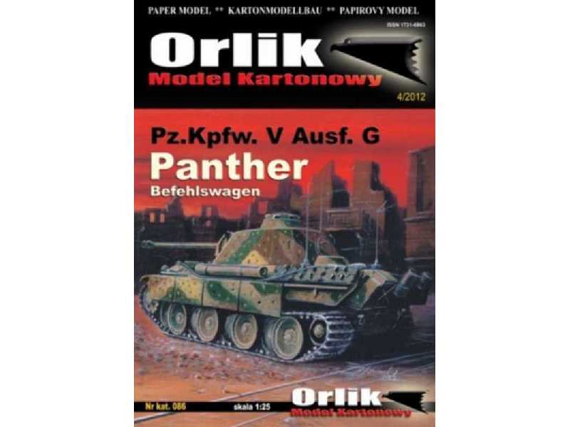 Pz.Kpfw. V ausf.G Panther Befehlswagen - zdjęcie 1 Pz.Kpfw. V ausf.G Panther Befehlswagen - zdjęcie 1