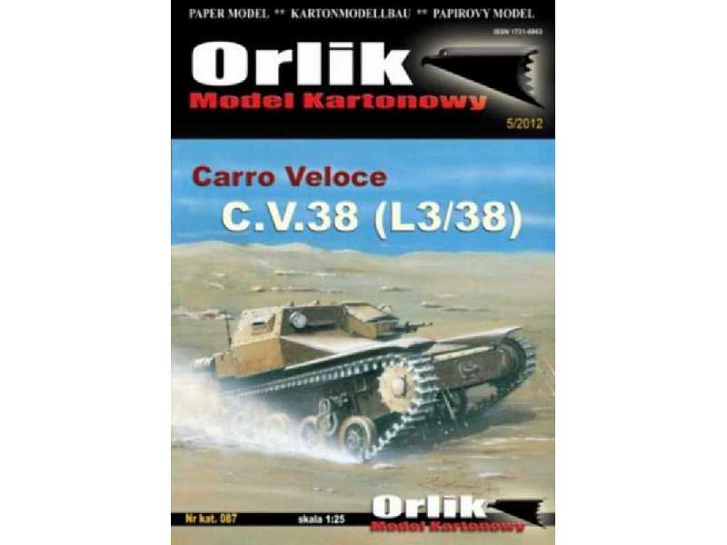 Carro Veloce C.V. 38 (L3/38) - zdjęcie 1 Carro Veloce C.V. 38 (L3/38) - zdjęcie 1
