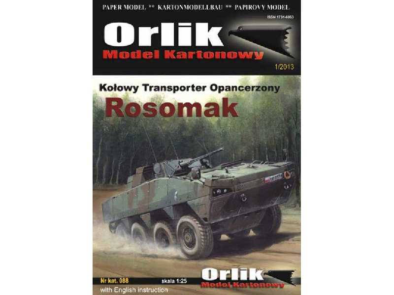 Kołowy Transporter Opancerzony ROSOMAK - zdjęcie 1 Kołowy Transporter Opancerzony ROSOMAK - zdjęcie 1