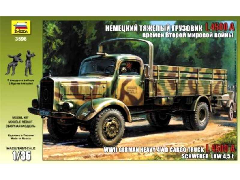 Heavy German Cargo Truck L 4500 S - zdjęcie 1 Heavy German Cargo Truck L 4500 S - zdjęcie 1