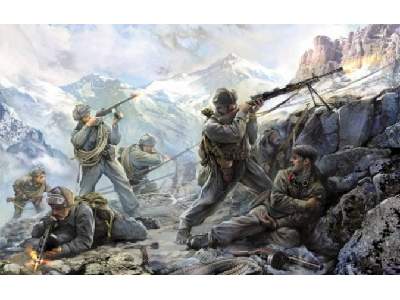 Figurki - Soviet Mountain Infantry 1942 - zdjęcie 1
