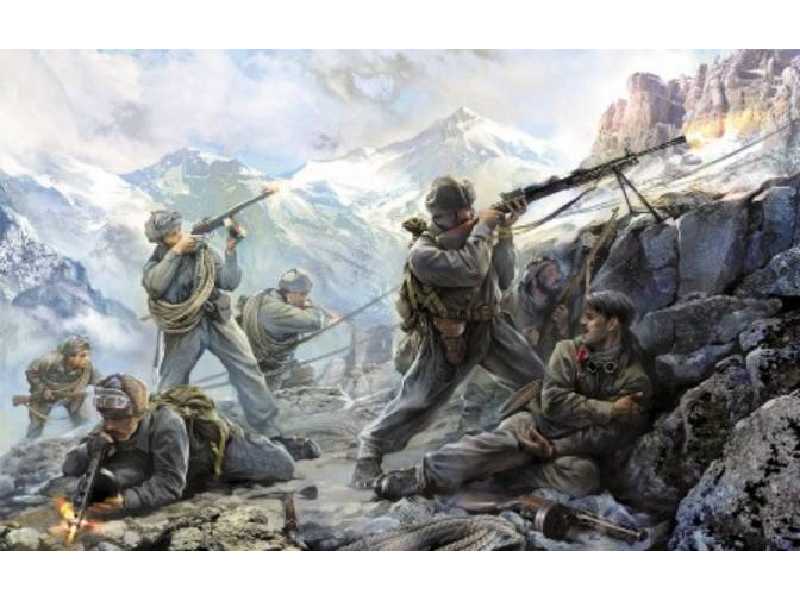 Figurki - Soviet Mountain Infantry 1942 - zdjęcie 1 Figurki - Soviet Mountain Infantry 1942 - zdjęcie 1