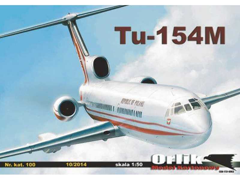 Tupolew Tu-154M - kreda - zdjęcie 1