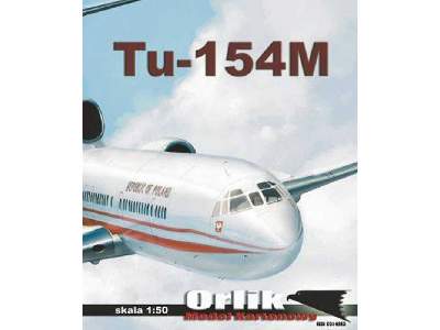 Tupolew Tu-154M - kreda - zdjęcie 2