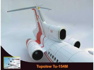 Tupolew Tu-154M - kreda - zdjęcie 3