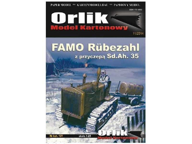 FAMO Ruubezahl z przyczepą Sd.Ah.35 - zdjęcie 1 FAMO Ruubezahl z przyczepą Sd.Ah.35 - zdjęcie 1