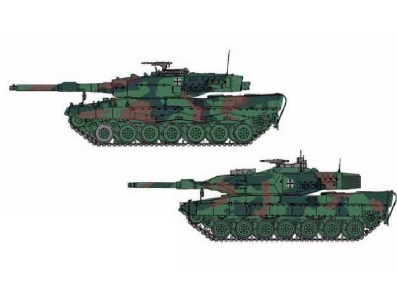 Leopard 2A4 + Leopard 2A5 - 2 modele - zdjęcie 1 Leopard 2A4 + Leopard 2A5 - 2 modele - zdjęcie 1