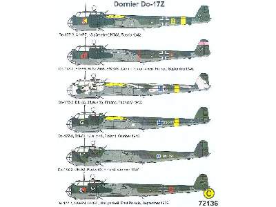 Kalkomania - Dornier Do 17Z - zdjęcie 2