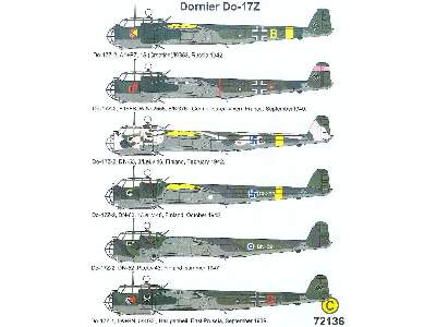 Kalkomania - Dornier Do 17Z - zdjęcie 2