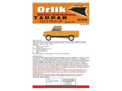 Samochód Tarpan 233S PICK-UP - zdjęcie 1