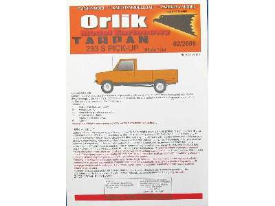 Samochód Tarpan 233S PICK-UP - zdjęcie 2