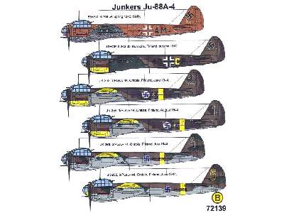 Kalkomania - Junkers Ju 88A-4 - zdjęcie 2