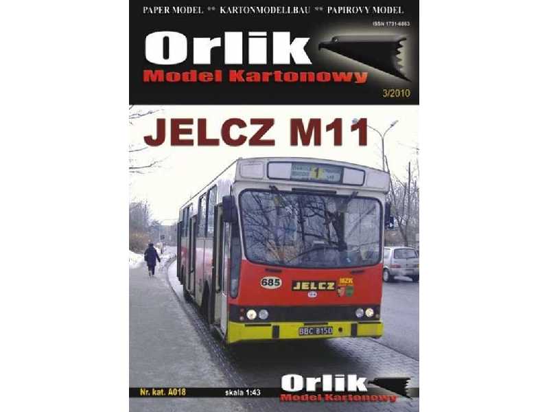 Autobus miejski Jelcz M11 - zdjęcie 1 Autobus miejski Jelcz M11 - zdjęcie 1
