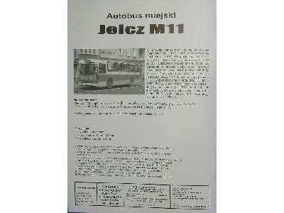 Autobus miejski Jelcz M11 - zdjęcie 3