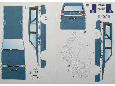 FSO Polonez Kombi &quot;Policja' - zdjęcie 3