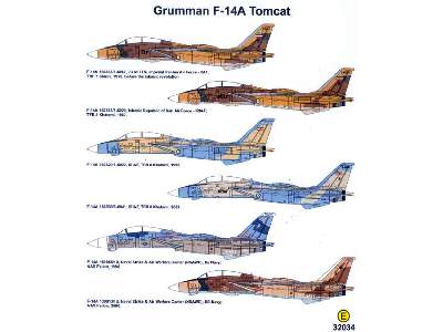 Kalkomania - Grumman F-14A Tomcat - zdjęcie 2