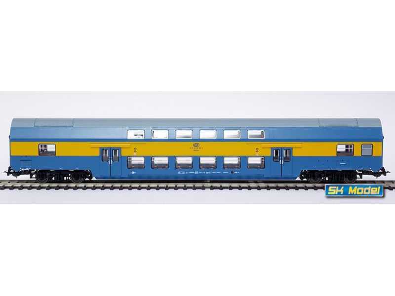 Wagon osobowy piętrowy 2 kl. Bdhpumn - PKP - zdjęcie 1 Wagon osobowy piętrowy 2 kl. Bdhpumn - PKP - zdjęcie 1