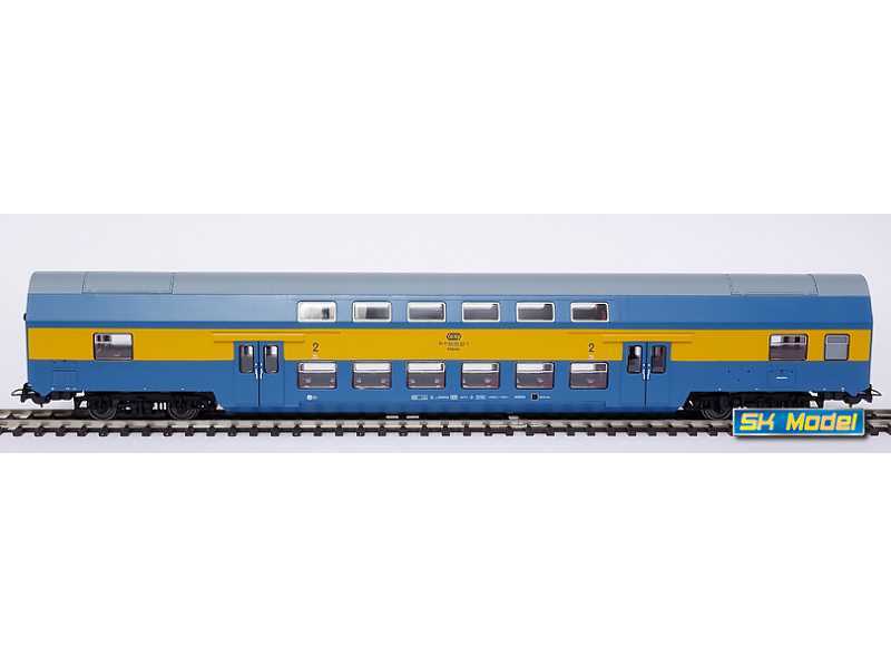 Wagon osobowy piętrowy 2 kl. Bdhpumn - PKP - zdjęcie 1 Wagon osobowy piętrowy 2 kl. Bdhpumn - PKP - zdjęcie 1