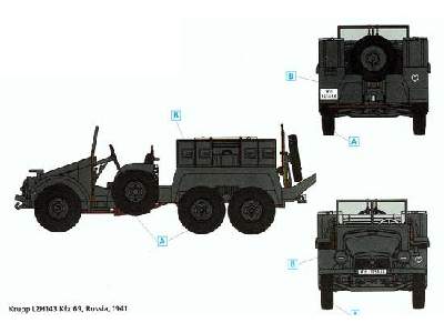 Krupp L2H143 Kfz.69  z działkiem Pak 36 - zdjęcie 2