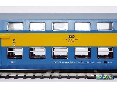 Wagon osobowy piętrowy 2 kl. Bdhpumn - PKP - zdjęcie 8