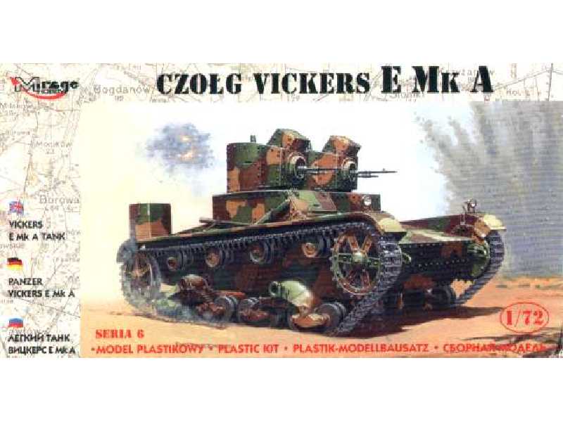 Czołg VICKERS - zdjęcie 1