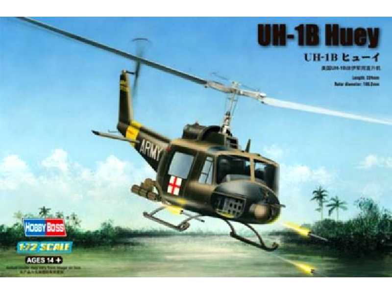 Śmigłowiec UH-1B Huey (Iroquois) - zdjęcie 1 Śmigłowiec UH-1B Huey (Iroquois) - zdjęcie 1