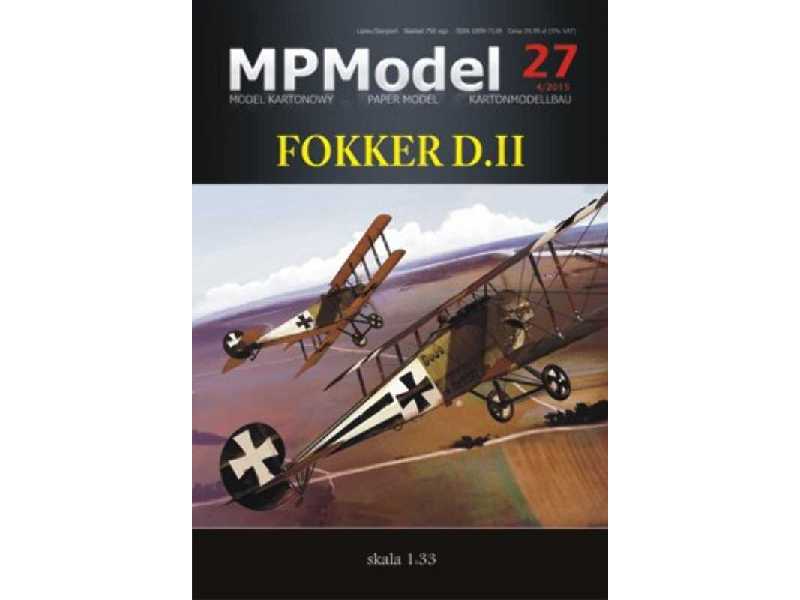 FOKKER D.II - zdjęcie 1 FOKKER D.II - zdjęcie 1