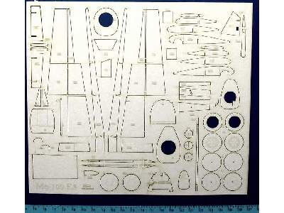 Zestaw Lasrerowy MESSERSCHMITT BF-109 E3 - zdjęcie 2
