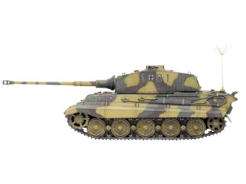 King Tiger Henschel Turret w/Zimmerit s.Pz.Abt.506 - zdjęcie 1 King Tiger Henschel Turret w/Zimmerit s.Pz.Abt.506 - zdjęcie 1