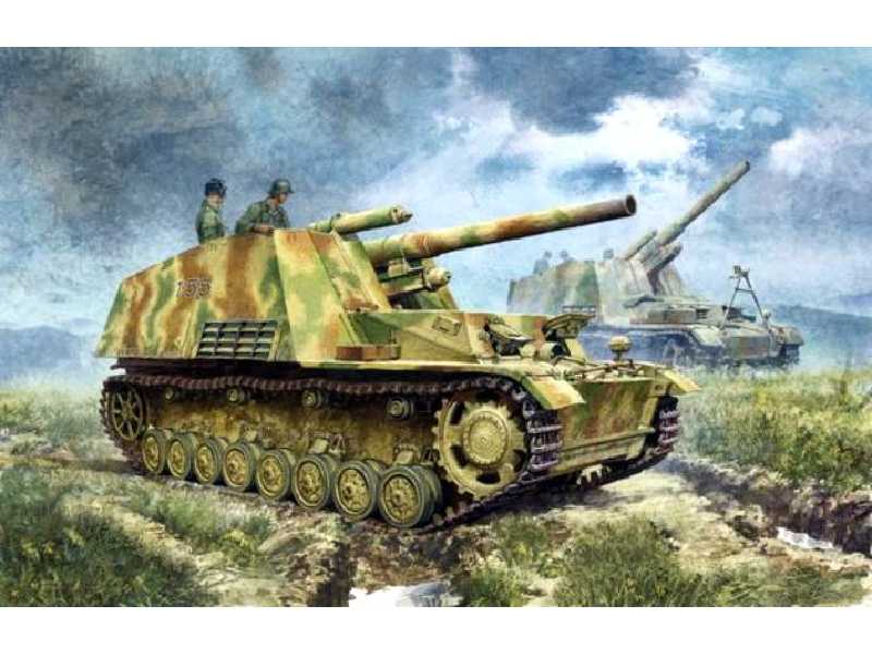 Sd.Kfz.165 Hummel Late Production - Smart Kit - zdjęcie 1 Sd.Kfz.165 Hummel Late Production - Smart Kit - zdjęcie 1