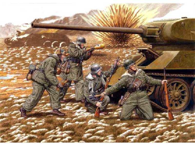 Figurki 20th Waffen Grenadier Division, Baltic States 1944 - zdjęcie 1 Figurki 20th Waffen Grenadier Division, Baltic States 1944 - zdjęcie 1