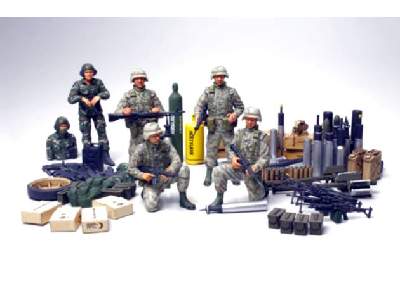 Figurki - amerykańscy żołnierze - zdjęcie 1